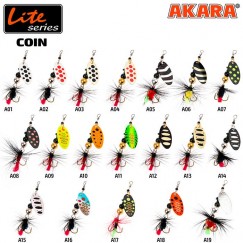 Блесна вращающаяся Akara Lite Series Coin 1 (3 г)