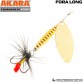 Блесна вращающаяся Akara Fora Long 1 (3.2 г)