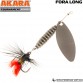 Блесна вращающаяся Akara Fora Long 1 (3.2 г)