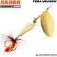 Блесна вращающаяся Akara Fora Minnow 2 (10 г)