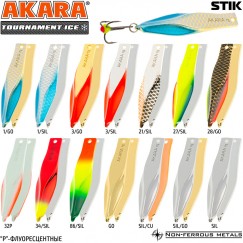 Блесна вертикальная зимняя Akara Tournament Ice Stik 70 мм (14 гр)