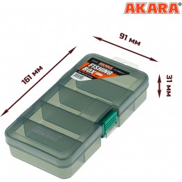 Коробка Akara BA-123 (161x91x31 мм)