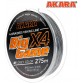 Леска плетёная Akara Big Game Gray 275 м (серый)
