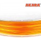 Леска плетёная Akara Teuri X9 135 м (желто-оранжевый)