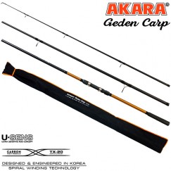 Удилище карповое Akara Geden Carp 360, углеволокно, 3.6 м, тест : 2.75 lb г, 360 г