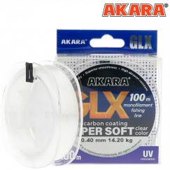 Леска монофильная Akara GLX Super Soft 100 м