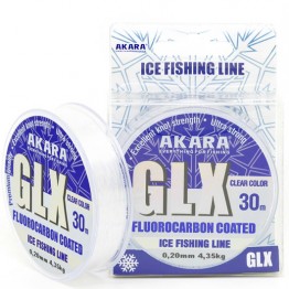 Леска монофильная Akara Glx Ice Clear 30 м