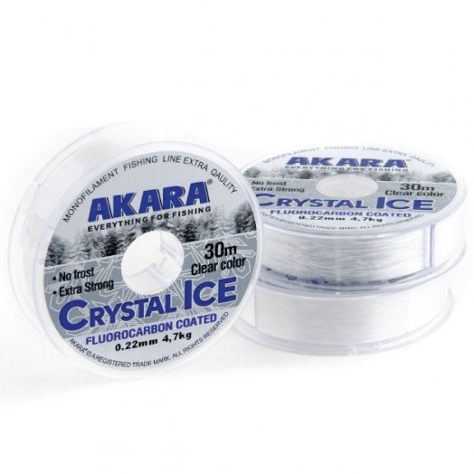 Леска монофильная Akara Crystal Ice Clear 30 м