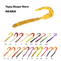 Твистер Akara Weeper Worm 80