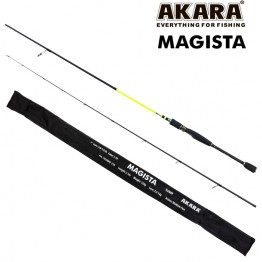 Спиннинг Akara Magista 702MMF, углеволокно, штекерный, 2.1 м, тест: 3,5-14 г, 123 г