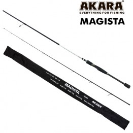 Спиннинг Akara Magista 822HMF, углеволокно, штекерный, 2.48 м, тест: 14-56 г, 140 г