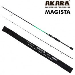 Спиннинг Akara Magista 702MHMF, углеволокно, штекерный, 2.1 м, тест: 10,5-35 г, 125 г