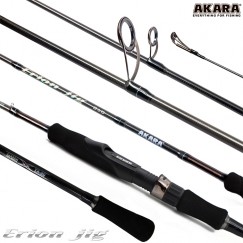 Спиннинг Akara Erion Jig Spin IM9, углеволокно, штекерный, 2.7 м, тест: 10-30 г, 138 г