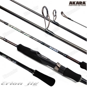 Спиннинг Akara Erion Jig Spin IM9, углеволокно, штекерный, 2.7 м, тест: 10-30 г, 138 г