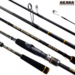 Спиннинг Akara Gold Experience, углеволокно, 2.20 м, тест: 5-25 г, 113 г