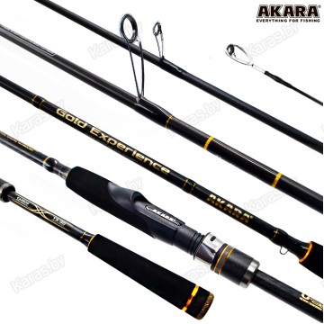 Спиннинг Akara Gold Experience, углеволокно, 2.40 м, тест: 17-45 г, 137 г