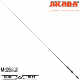 Спиннинг Akara Light Arrow UL, углеволокно, 1.88 м, тест: 0.8-5 г, 68 г