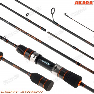 Спиннинг Akara Light Arrow UL, углеволокно, 1.95 м, тест: 0.8-6 г, 72 г