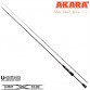 Спиннинг Akara Micro Jig RX, углеволокно, 1.92 м, тест: 0.5-4 г, 81 г