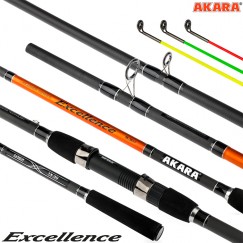 Удилище фидерное Akara Excellence Feeder TX-30, углеволокно, 3.3 м, тест: 90-120-150 г, 240 г