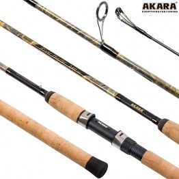Спиннинг Akara River Hunter MH, углеволокно, штекерный, 2,7 м, тест: 10-45 г, 160 г