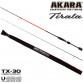 Спиннинг Akara Teuri SL1002 Tirata 802MLMF TX-30, углеволокно, штекерный, 2,44 м, тест: 3,5-10,5 г, 105 г