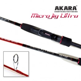 Спиннинг Akara SL1004 Micro Jig Ultra 662UL-S TX-30, углеволокно, штекерный, 2 м, тест: 0,5-6 г, 100 г