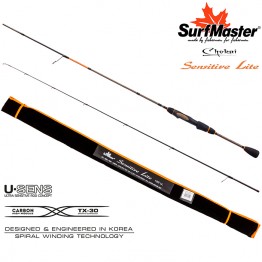 Спиннинг Surf Master Chokai Series Sensitive Light UL, углепластик, штекерный, 1,98 м, тест: 0,8-7 г, 79 г