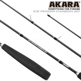 Зимняя удочка Akara Ice Power Carbon AIPW-60, тест: 10-50, 61 см