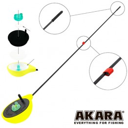 Зимняя удочка Akara RBUZ-Y, тест: 1-8, длина 26 см