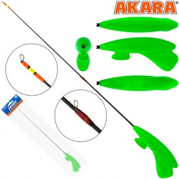 Зимняя удочка Akara Lucky Punch RHC-2T-G, тест: 1-8 г, длина 39 см