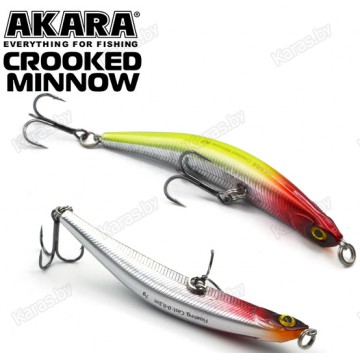 Воблер Akara Crooked Minnow 90F (7 г)