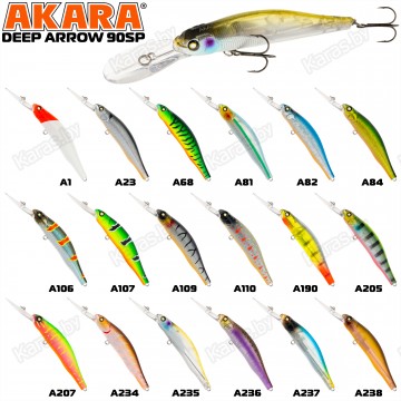 Воблер Akara Deep Arrow 90SP (12 гр)