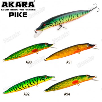 Воблер Akara Pike 130F (32 гр)
