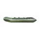 Надувная 2-местная ПВХ лодка Аква 2900 (зеленый)