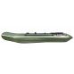 Надувная 3-местная ПВХ лодка Аква 3200 СКК (зеленая)