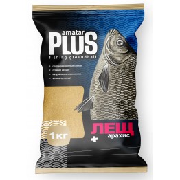 Прикормка Amatar Plus Лещ Арахис (светлая) 1кг
