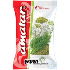 Прикормка Amatar Укроп (зеленая) 750 г