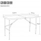 Стол складной Angioletto 122x60x74 см (пластик)
