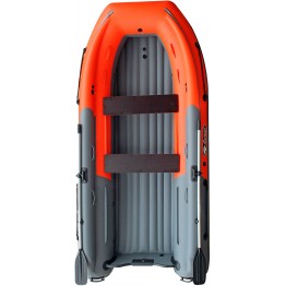 Надувная 6-местная ПВХ лодка Reef Triton 425 Fi S-Max (НДНД, интегрированный фальшборт)