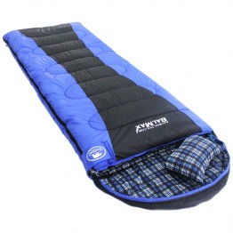 Спальный мешок-одеяло Balmax Alaska Elite 250x90 см с подголовником и подушкой (-17°С)