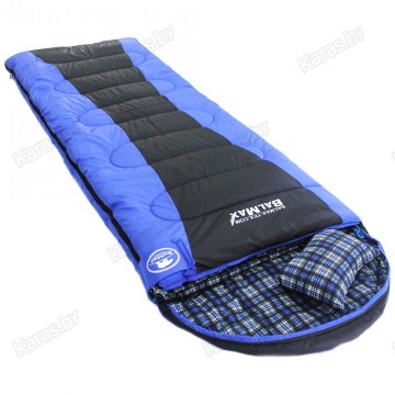 Спальный мешок-одеяло Balmax Alaska Elite 250x90 см с подголовником и подушкой (-7°С)