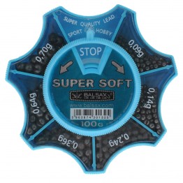 Набор грузил Balsax Super Soft 100г, 0.09-0.70г