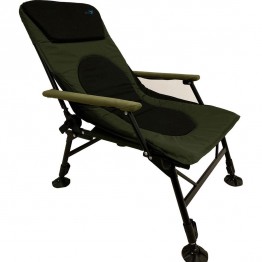 Кресло складное Bay Luxury с подставкой для ног