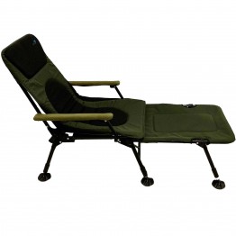 Кресло складное Bay Luxury с подставкой для ног