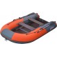 Надувная 3-х местная ПВХ лодка Boatsman BT330K (графит-оранжевый)