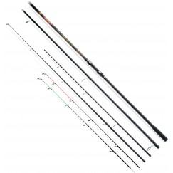 Удилище фидерное/карповое Brain Apex Double, углеволокно, 3.6 м, тест: до 130 г/3.25 lb, 318 г