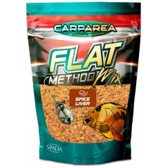 Прикормка CarpArea Flat Method Mix Печень/Специи (светлая) 0,6 кг