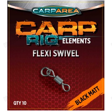 Вертлюги с кольцом CarpArea Flexi Swivel (10 шт.)