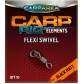 Вертлюги с кольцом CarpArea Flexi Swivel..